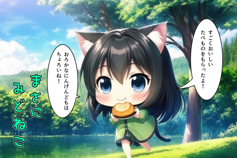 GREEN KITTEN TRIBE (改)