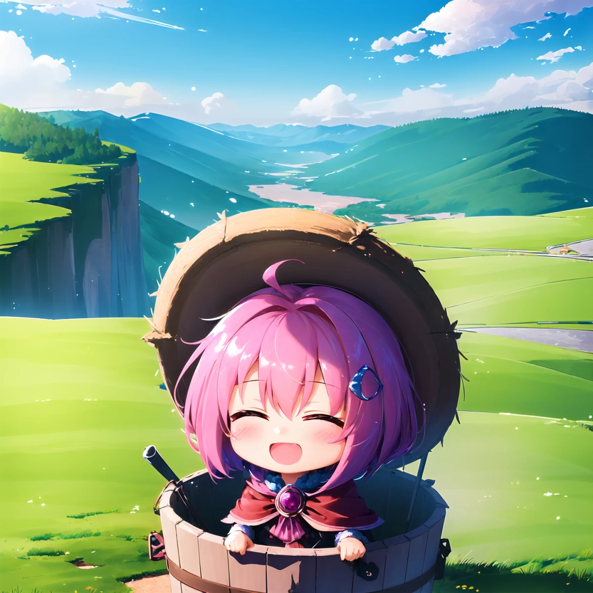 たるのなかからこんにちは！