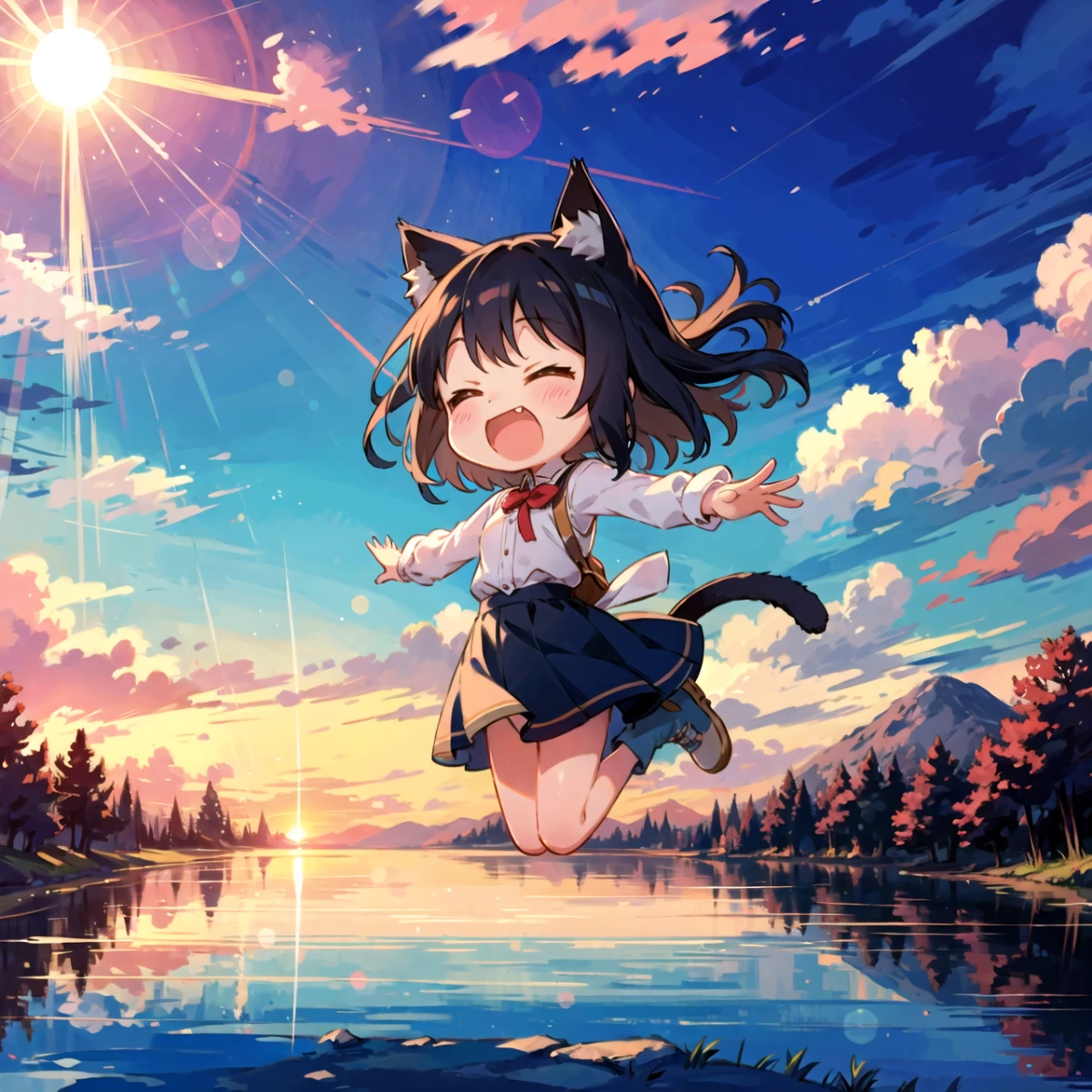 空も飛べるはず🐈