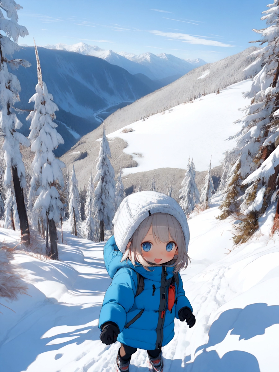 夏に雪山、暑気払い