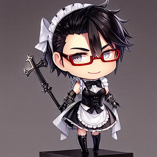 戦う女装執事さん