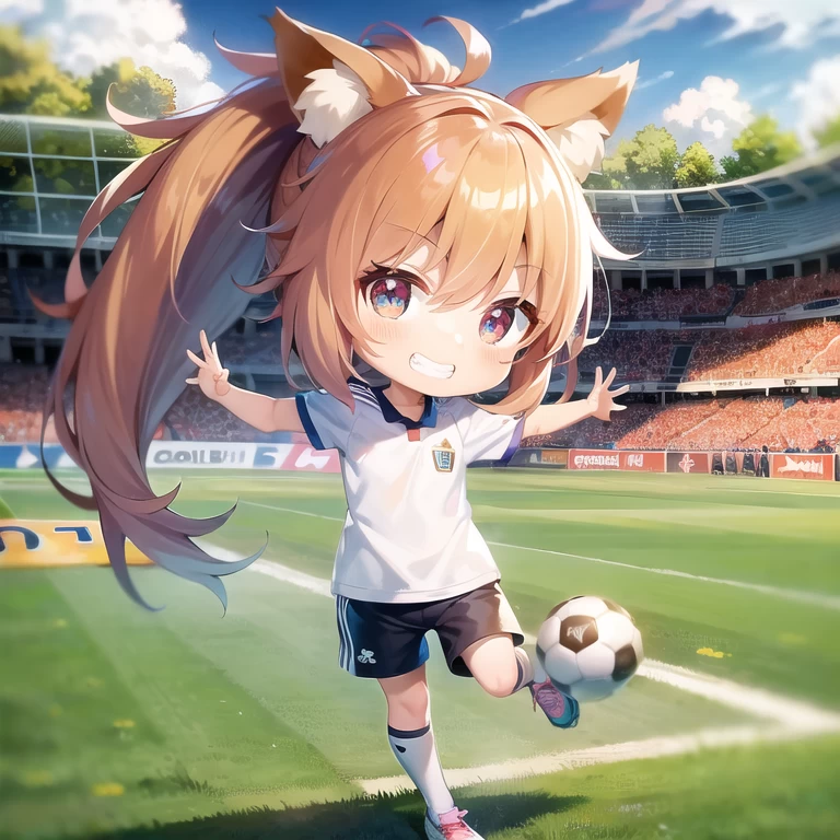 決めるぜ必殺シュート！