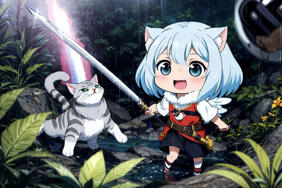 チビに長剣を持たせたい