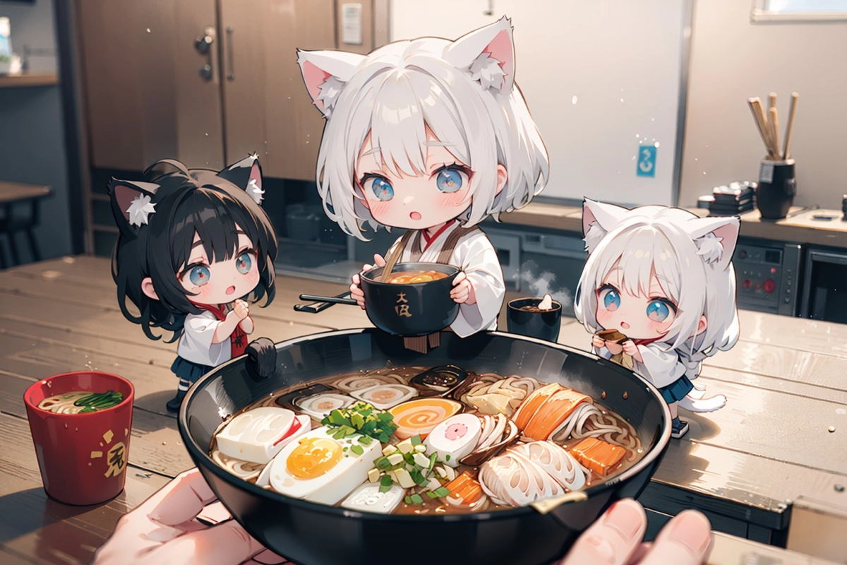 一杯のとんこつ