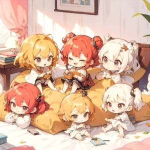 みんなでおやすみ