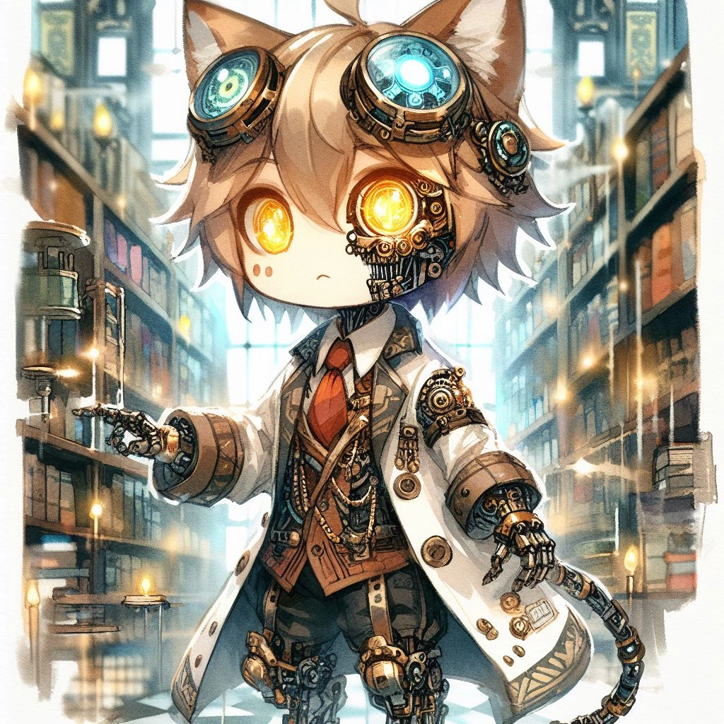 スチームパンクのキャラ