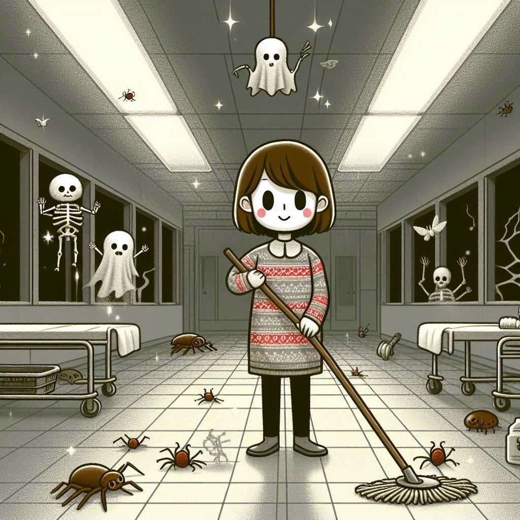 微ホラー　掃除