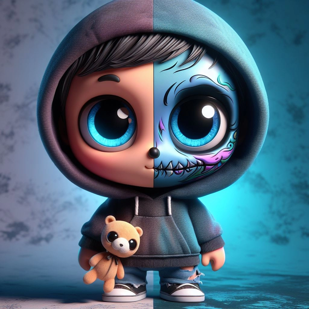 スキゾイドのイメージのゆるキャラ