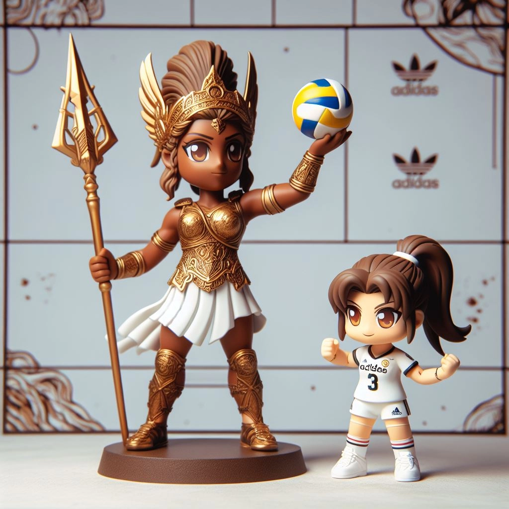 戦神アテナ×スポーツ　コラボ。