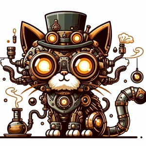 😸×スチームパンク。