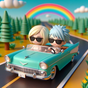 ぶいぶい　🚗＝З