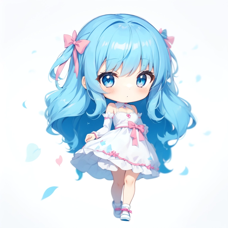 水色ピンクちゃん