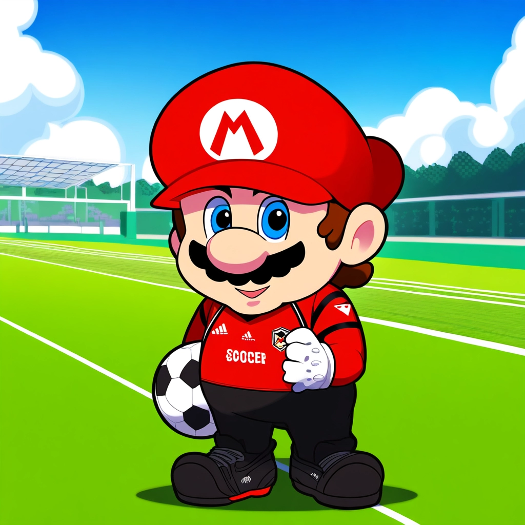 サッカー選手のマリオ